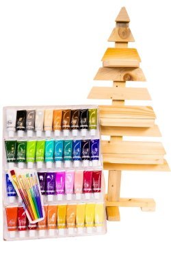 Kit peinture sapin en bois